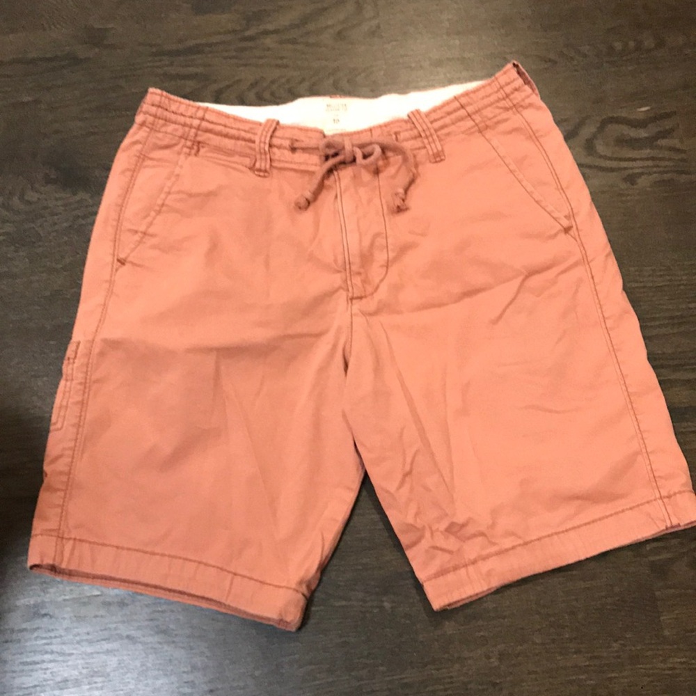 Light Orange Drawstring Shorts